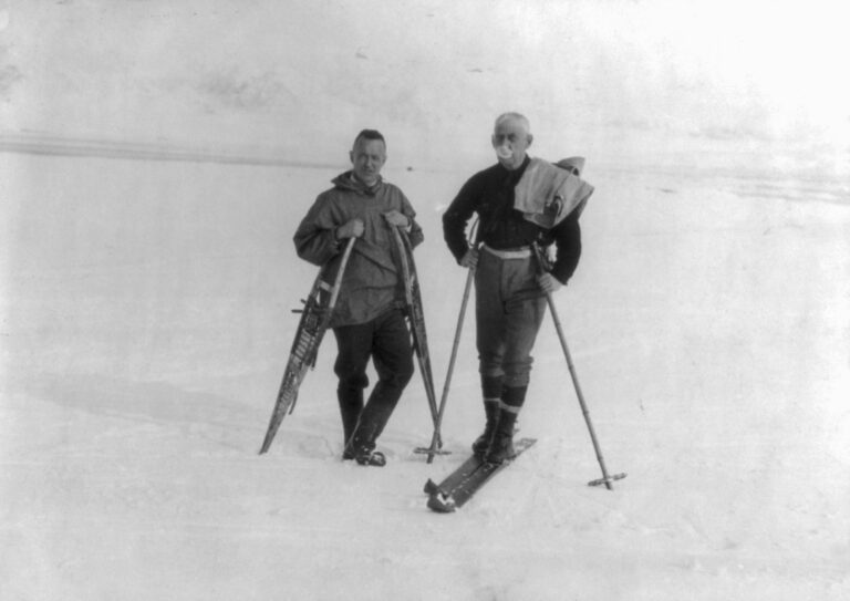 Lincoln Ellsworth and Capt. Roald Amundsen